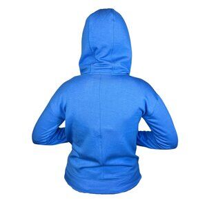 All in Motion Kids Fleece Full Zip Hooded Sweatshirt - Blue, Large (10/12)